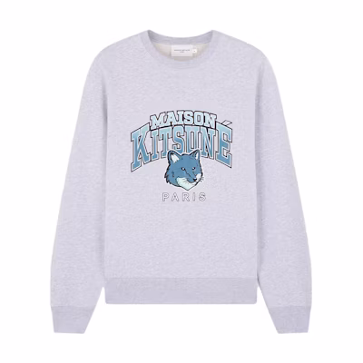 Maison Kitsune Lunar New Year Capsule Fox Print Sweatshirt Unisex White SPCNM00301-P700