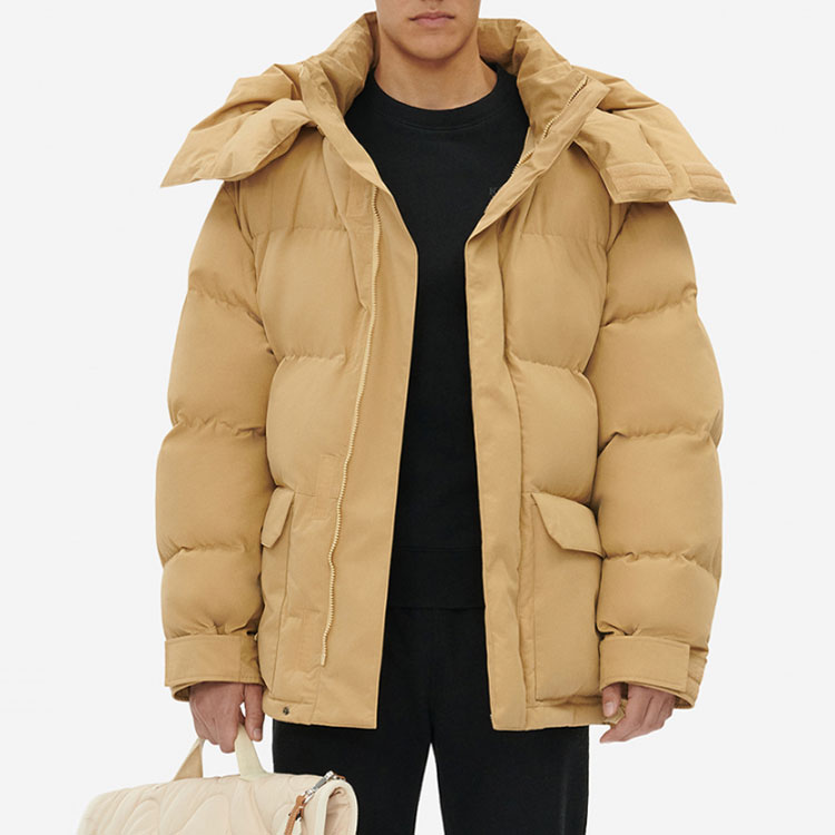 Maison Kitsune Oversized Windproof Hooded Puffer Jacket Unisex JM02208WW0062-P220 圖 4