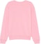 Lookbook Maison Kitsune Baju Pink Crewneck dengan Logo Huruf untuk Lelaki. KM00329KM0027-P622