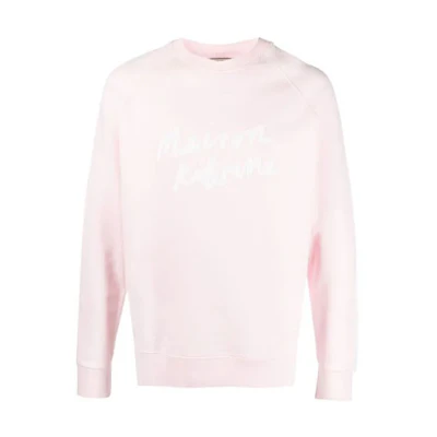 Maison Kitsune Pixel Logo Crewneck Sweatshirt Mint Green Unisex HW00331KM0020-RE