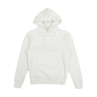 Maison Kitsune Red Hoodie with Animal Print Design 1320628M12530