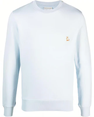 Maison Kitsune 純色修身版圓領長袖上衣 藍色 LM00303KM0001P-422 Buy Maison Kitsune 純色修身版圓領長袖上衣 藍色 LM00303KM0001P-422