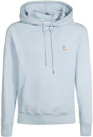 Maison Kitsune Solid Color Embroidered Animal Hoodie Men’s Blue LM00706KM0001-P422 Maison Kitsune Solid Color Embroidered Animal Hoodie Men’s Blue LM00706KM0001-P422