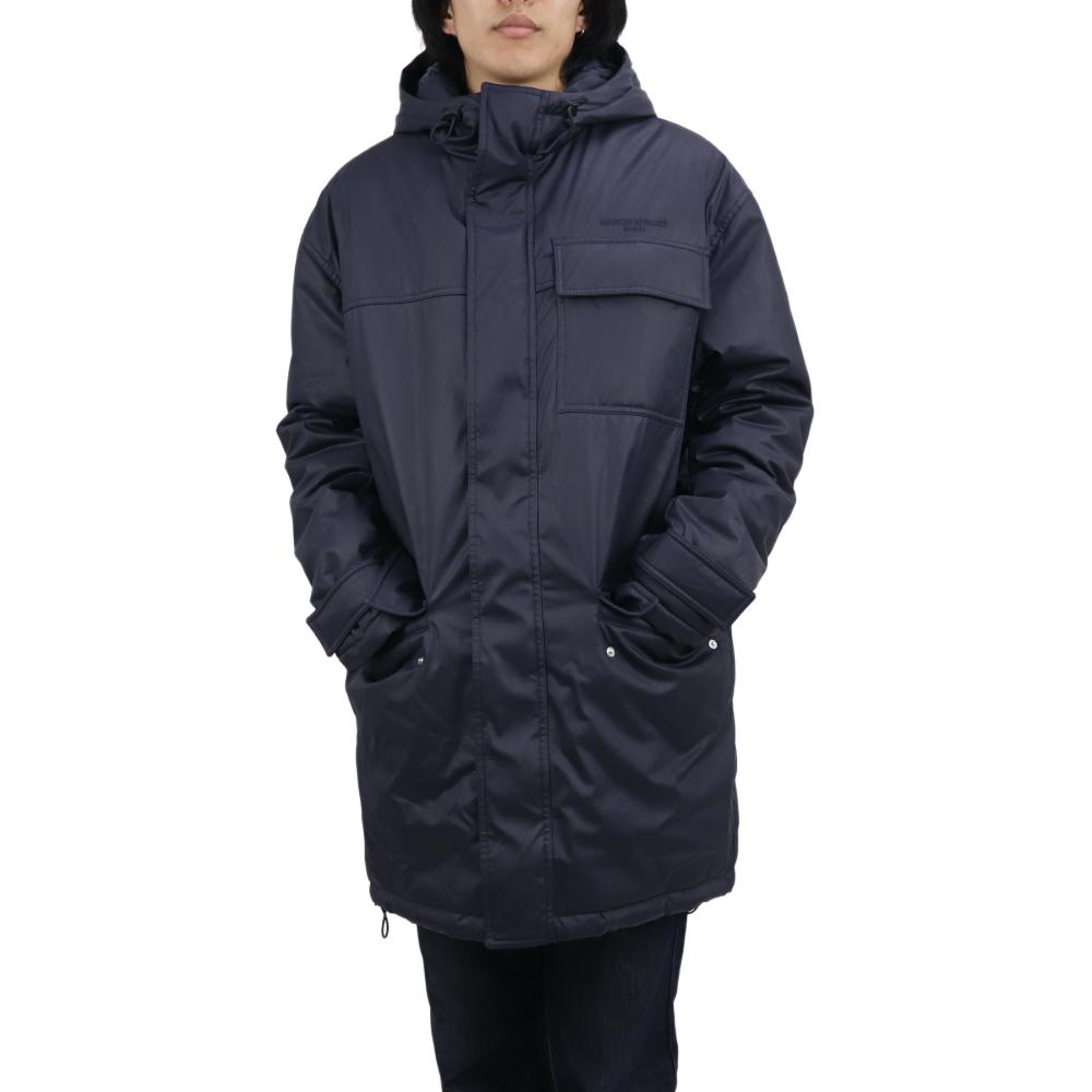 Maison Kitsune Solid Color Oversized Long-Sleeve Sweatshirt Green () LM00302KM0307-P399