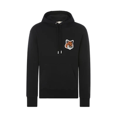 Maison Kitsune Solid Fox Patch Crewneck Oversized Sweatshirt Green Men LM00109KJ0118-P384