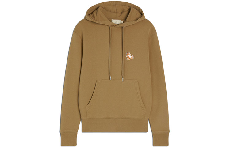 Maison Kitsune SS21 Green Camo Pullover Hoodie Jacket EU02222WQ4004-KHP