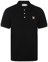 Maison Kitsune SS22 Cotton Animal Logo Casual Short Sleeve Polo Shirt FU00203KJ7007 Maison Kitsune SS22 Cotton Animal Logo Casual Short Sleeve Polo Shirt FU00203KJ7007