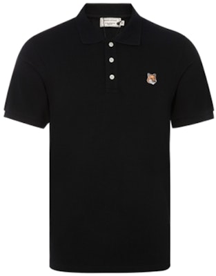 Maison Kitsune SS22 Baju Polo Lengan Pendek Kasual Logo Haiwan Kapas FU00203KJ7007 Order Maison Kitsune SS22 Baju Polo Lengan Pendek Kasual Logo Haiwan Kapas FU00203KJ7007