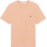 Maison Kitsune SS22 Solid Pocket Tee Light Orange Short Sleeve T-Shirt IM00110KJ0008-P612 Maison Kitsune SS22 Solid Pocket Tee Light Orange Short Sleeve T-Shirt IM00110KJ0008-P612