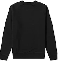 Lookbook 메종 키츠네 SS22 블랙 코튼 스웻셔츠 애니멀 프린트 디자인 IM00318KM0001P199