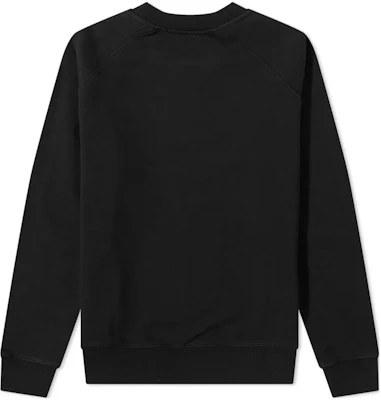 Maison Kitsune SS22 Black Cotton Sweatshirt with Animal Print Design IM00318KM0001P199 Lookbook Maison Kitsune SS22 Black Cotton Sweatshirt with Animal Print Design IM00318KM0001P199