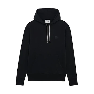 Maison Kitsune SS22 Black Sweatshirt with Fox Print Unisex Crewneck Pullover GU00342KM0002-2022SS-M