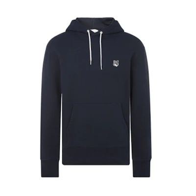 Maison Kitsune SS22 Classic Fox Crewneck Sweatshirt White Casualwear GM00333KM0002-P700