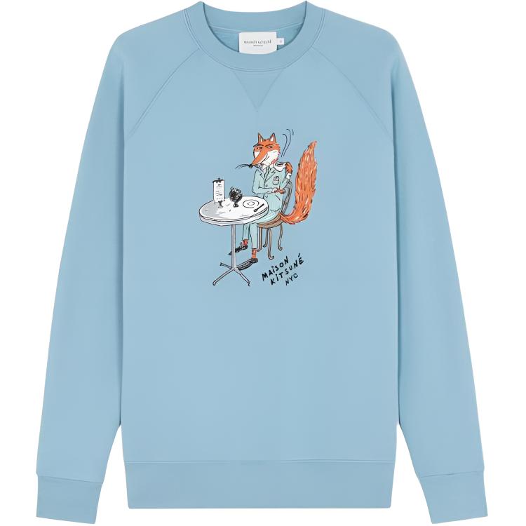 Maison Kitsune SS22 Fox Logo Hoodie Black GU00335KM0002-P199