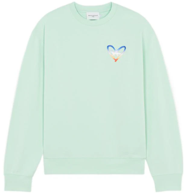maison-kitsune-ss-22-green-heart-print-unisex-crewneck-sweatshirt-iu-00350-km-0021-p322