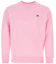 Buy Sudadera Rosa de Hombre Maison Kitsune SS22 Label Crewneck Manga Larga. GM00333KM0002-P626