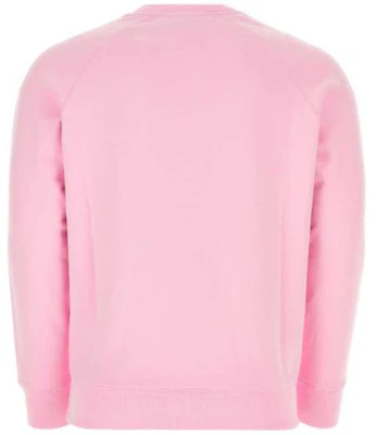 Sudadera Rosa de Hombre Maison Kitsune SS22 Label Crewneck Manga Larga. GM00333KM0002-P626 Lookbook Sudadera Rosa de Hombre Maison Kitsune SS22 Label Crewneck Manga Larga. GM00333KM0002-P626
