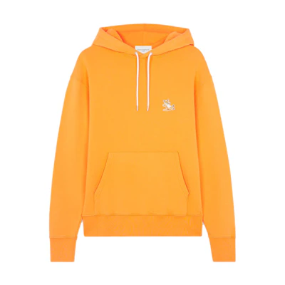 Maison Kitsune SS22 Logo Letter Print Hoodie Unisex Black IU00336KM0022-P199