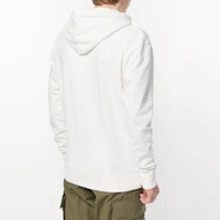 Sizing 메종 키츠네 SS22 로고 폭스 자수 드로스트링 후디 유니섹스 아이보리화이트 IU00355KM0001-P700