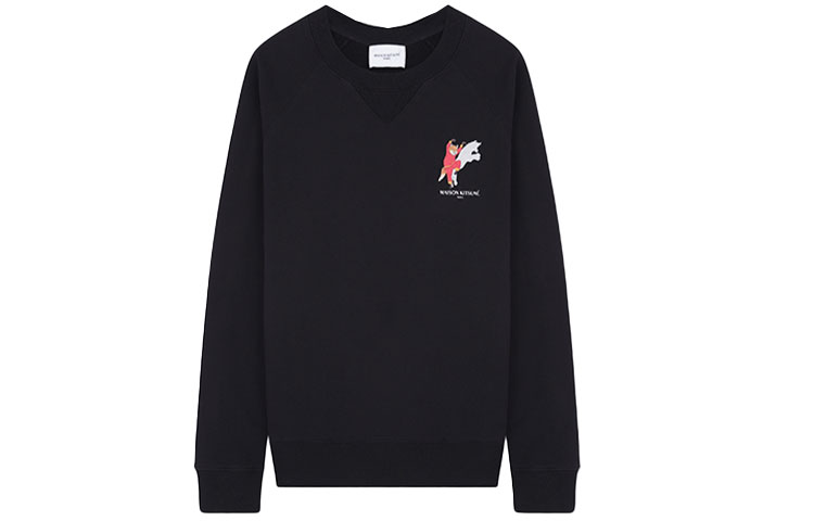 Maison Kitsune SS22 Lunar New Year Crewneck Sweatshirt Unisex Off-White SPCNM00303-P700