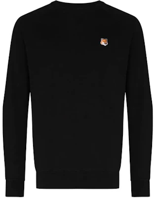 Maison Kitsune SS22 Stitched Pullover Sweatshirt Black AM00303KM0001-P199 Order Maison Kitsune SS22 Stitched Pullover Sweatshirt Black AM00303KM0001-P199