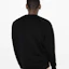 Shop Maison Kitsune SS22 Stitched Pullover Sweatshirt Black AM00303KM0001-P199