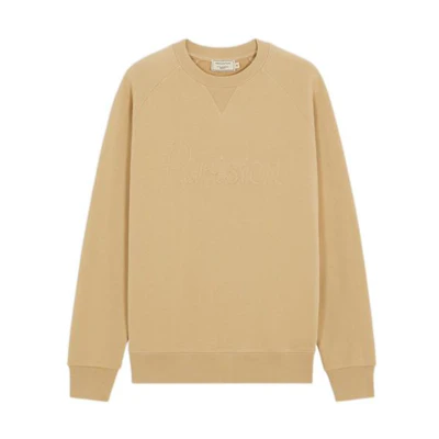 Maison Kitsune SS22 White Collared Long-Sleeve Jacket IM02131WW0045-P105