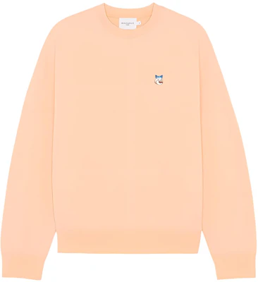 Maison Kitsune SS22 Unisex Orange Logo Appliqué Pullover Sweatshirt IU00349KM0021P612 Buy Maison Kitsune SS22 Unisex Orange Logo Appliqué Pullover Sweatshirt IU00349KM0021P612