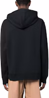 Purchase 메종키츠네 SS23 블랙 후디 리틀 폭스 프린트 드로스트링. KM00307KM0001-P199