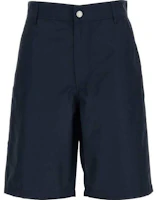 Maison Kitsune SS23 Heart Fox Embroidered Navy Blue Shorts IM01416WC0012-P498 Maison Kitsune SS23 Heart Fox Embroidered Navy Blue Shorts IM01416WC0012-P498