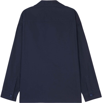 Maison Kitsune SS23 海军蓝单排扣贴袋夹克. KM00410WW0075-P498 Lookbook Maison Kitsune SS23 海军蓝单排扣贴袋夹克. KM00410WW0075-P498