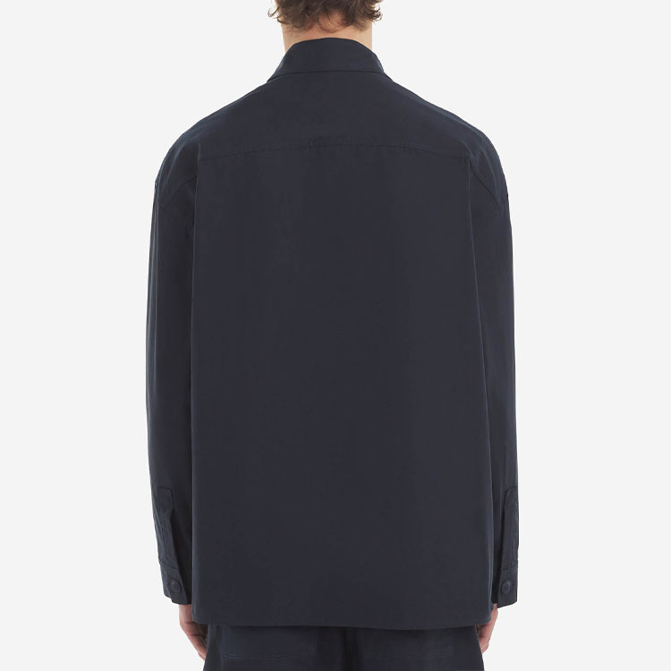 Purchase Maison Kitsune SS23 海军蓝单排扣贴袋夹克. KM00410WW0075-P498