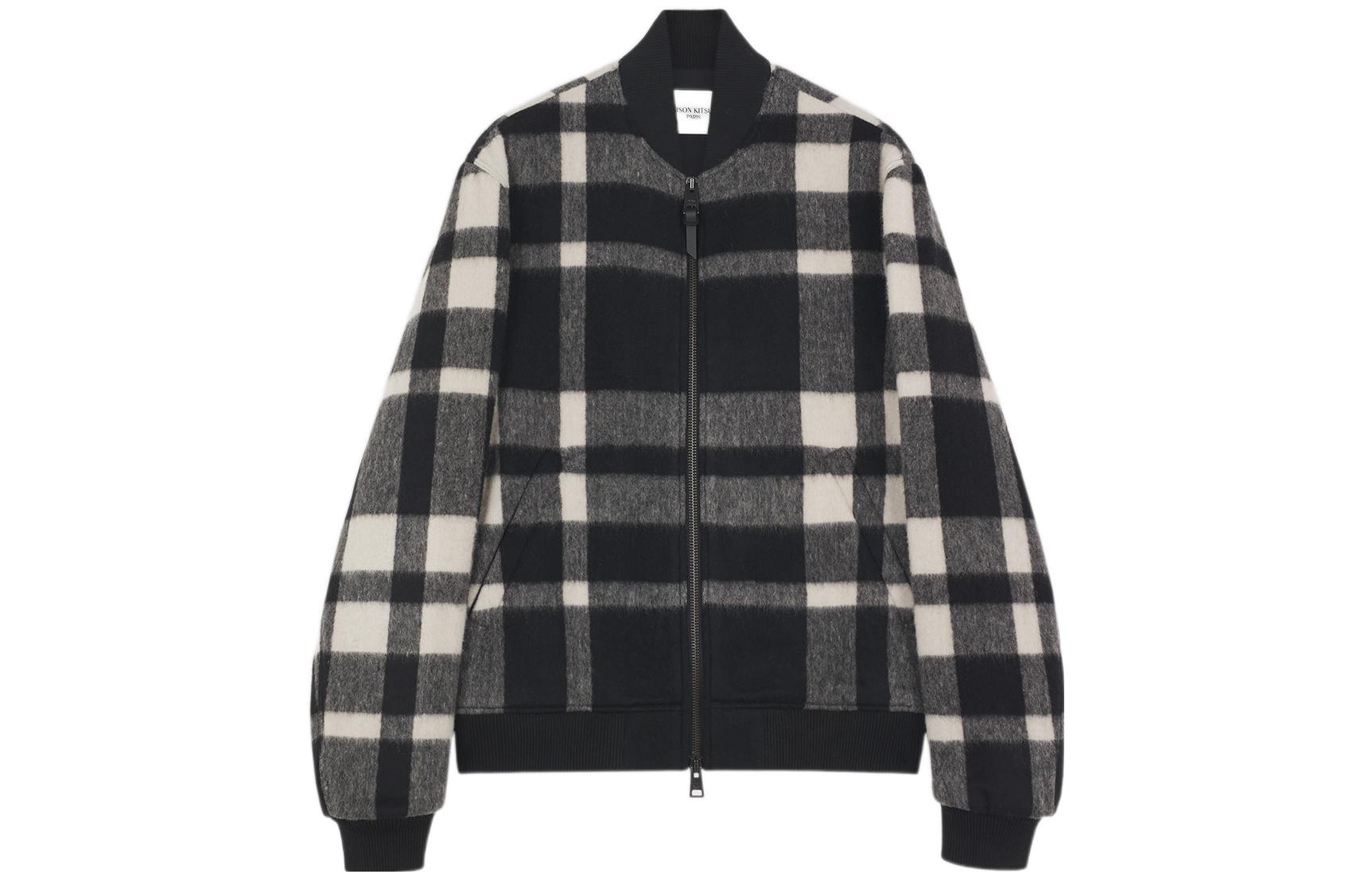 Maison Kitsune SS23 Classic Fox Patch Golf Jacket Deep Green QZ3439M03M-P390