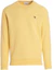 Order Maison Kitsune SS23 Fox Patch Crewneck Sweatshirt Yellow Fashion AM00303KM0001-P724