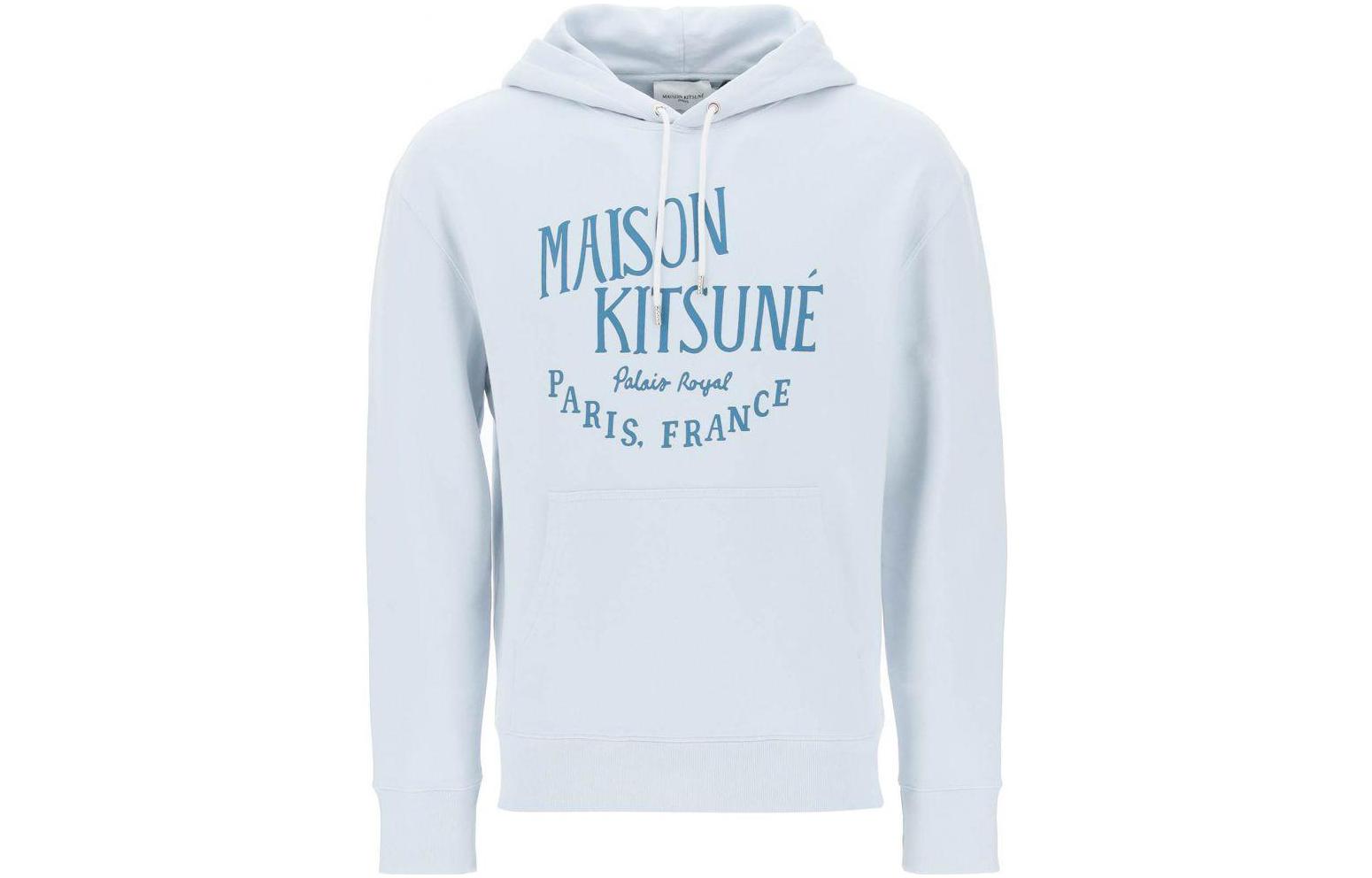 Order Maison Kitsune SS23 灰色字母Logo印花長袖運動衫 LM00707KM0001-P445