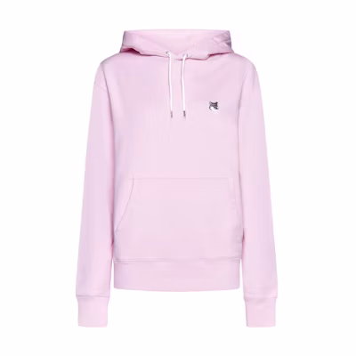Maison Kitsune SS23 Pink Fox Logo Embroidered Unisex Hoodie GU00335KM0002-P626