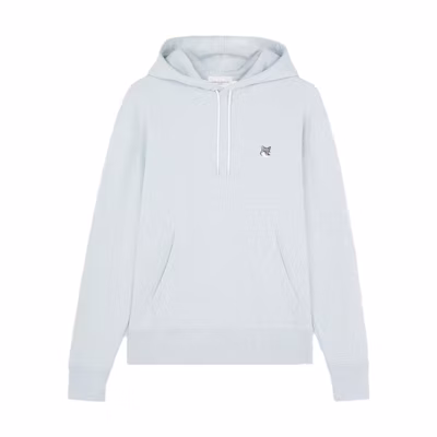 Maison Kitsune SS23 Unisex Fox Logo Pullover Crewneck Sweatshirt Blue Haze KM00517KT1078-P429