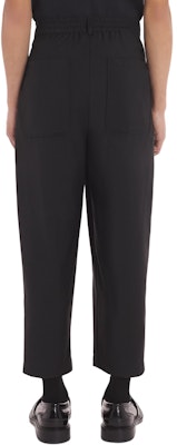 Maison Kitsune SS24 Seluar Hitam Santai Cropped Mid-Rise Straight MM01118WT0030-P199 Purchase Maison Kitsune SS24 Seluar Hitam Santai Cropped Mid-Rise Straight MM01118WT0030-P199