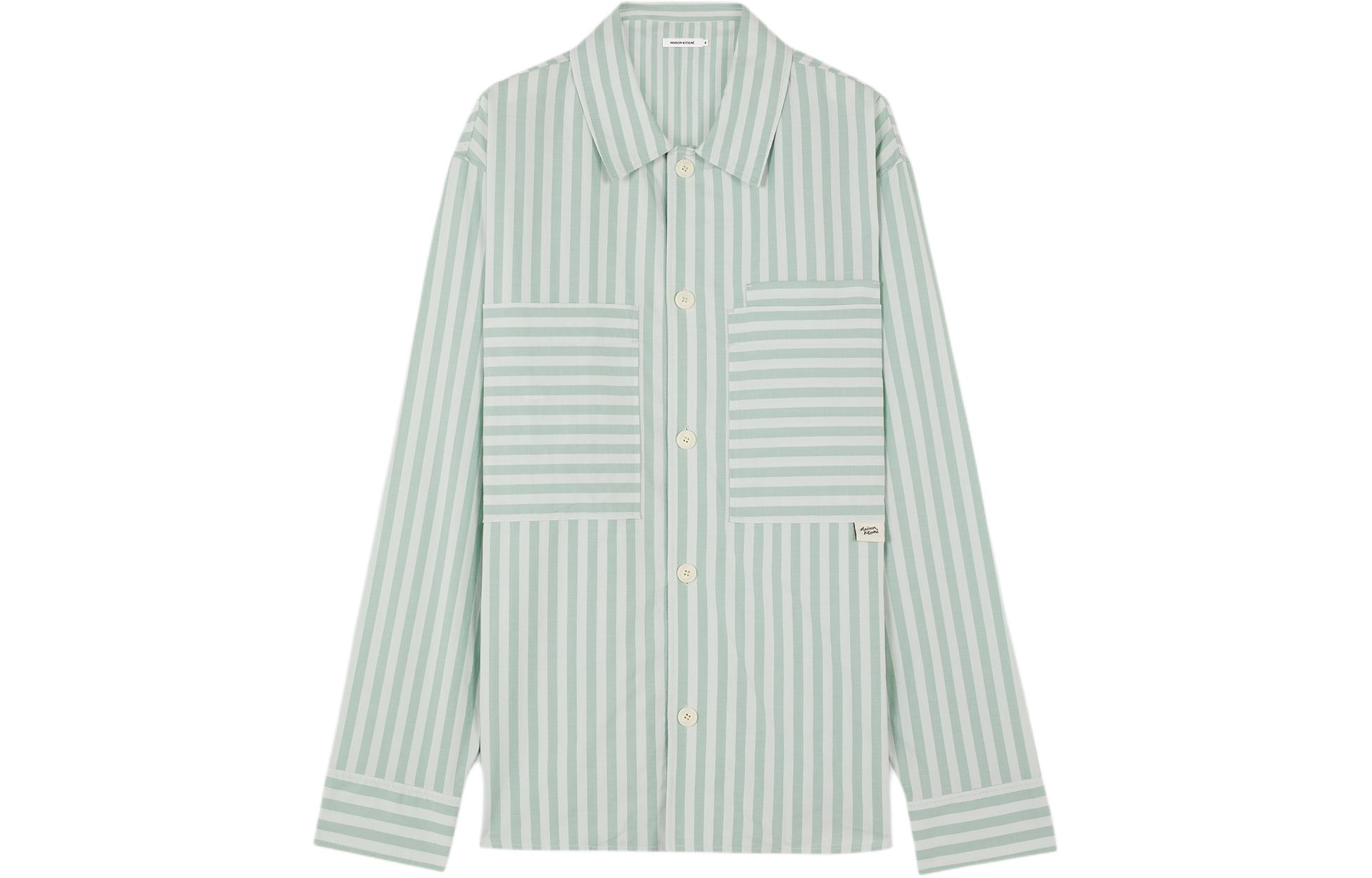 Maison Kitsune SS24 Cartoon Print Unisex Crewneck Sweatshirt Light Purple LW00310KM0001H150