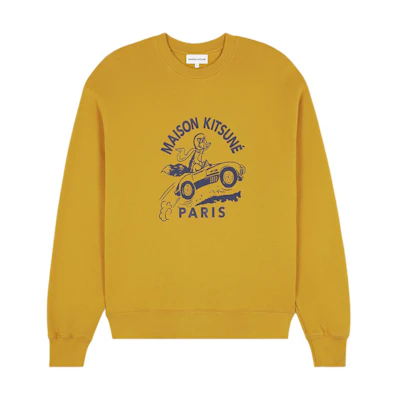Maison Kitsune SS24 Casual Letter Print Hoodie Grey MM00703KM0001-H120
