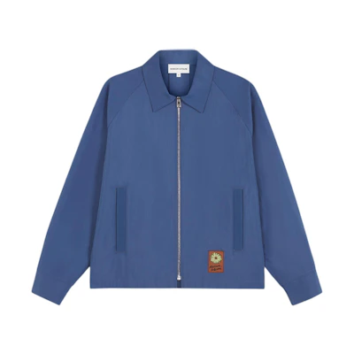 Maison Kitsune SS24 Patch Pocket Hoodie Army Green () LM00706KM0001-P384