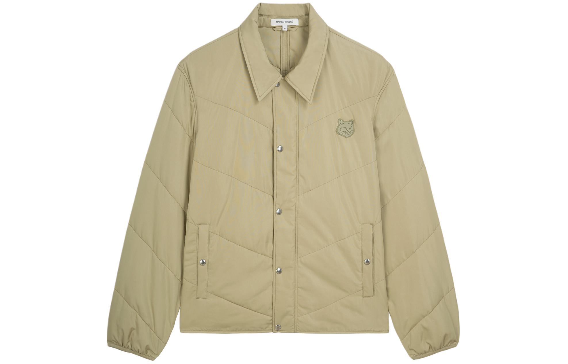 Maison Kitsune SS24 Racer Fox Print Oversized Crewneck Sweatshirt Dusty Blue (Men) MM00306KM0307-P526