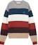 Buy Maison Kitsune Striped Fox Head Crewneck Sweater Lelaki Multicolor. LM00808KT1093-S101