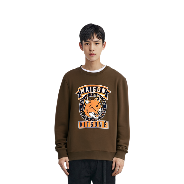 Purchase 美森狐男女款卡通休闲套头卫衣 SP1111LM00302-P360