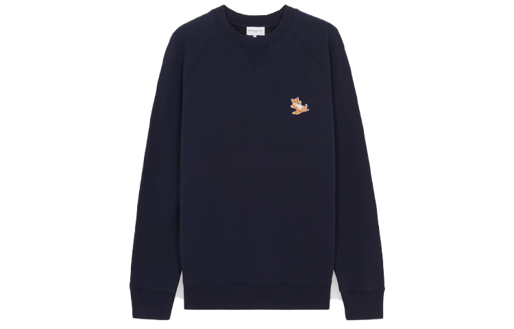 Maison Kitsune Unisex Loose Fit Cotton Long Sleeve Sweatshirt JM00359KM0001-P199