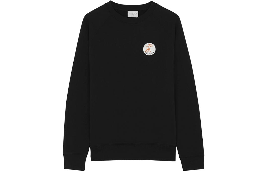 Maison Kitsune Unisex Oversized Hoodie with Drawstring in Colorful Design DU00324KM0002-PT