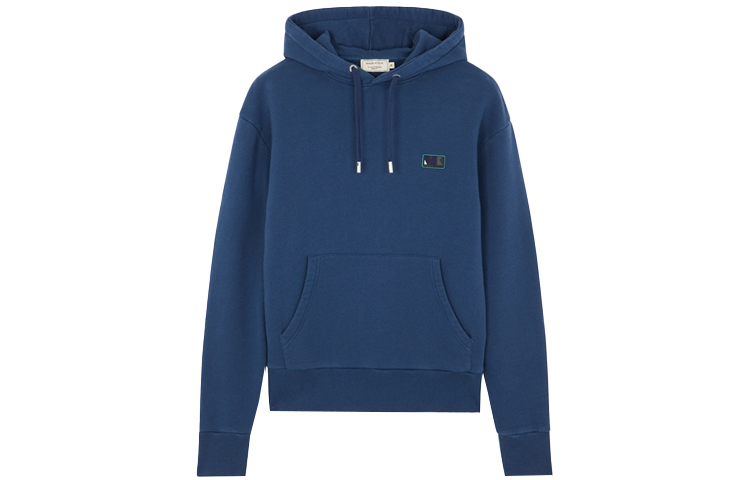 Maison Kitsune White Crewneck Sweatshirt with Letter Graphic KM00311KM0020