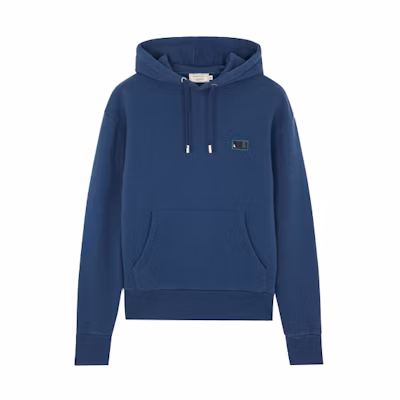 Maison Kitsune White Crewneck Sweatshirt with Letter Graphic KM00311KM0020