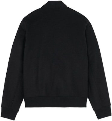 Maison Kitsune 男女通用纯色徽章单排扣夹克 黑色. JM02222WM0020-P198 Lookbook Maison Kitsune 男女通用纯色徽章单排扣夹克 黑色. JM02222WM0020-P198