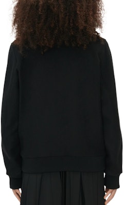 Maison Kitsune 男女通用纯色徽章单排扣夹克 黑色. JM02222WM0020-P198 1